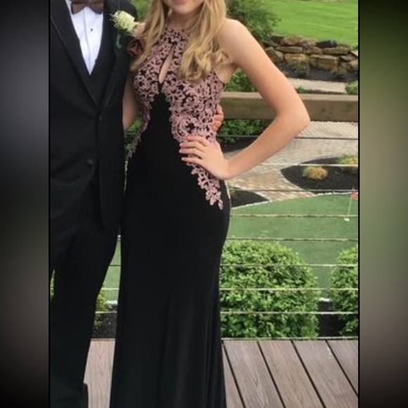 Aqua Dresses from Bloomingdales Evening Gown/Prom Dress - Picture 4 of 7